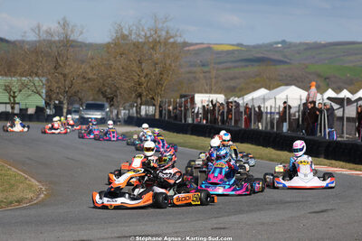 Nationale — 28 & 29/03/2026 : 2ème manche Championnat du Sud 2026 à Belmont sur Rance (photos Stéphane Agnus) 2026 — karting
