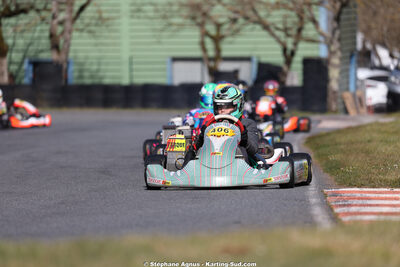 Liam BERDINEL — 28 & 29/03/2026 : 2ème manche Championnat du Sud 2026 à Belmont sur Rance (photos Stéphane Agnus) 2026 — karting