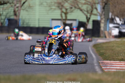 Jules BAQUE — 28 & 29/03/2026 : 2ème manche Championnat du Sud 2026 à Belmont sur Rance (photos Stéphane Agnus) 2026 — karting