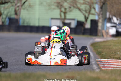 Hugo BERGERON — 28 & 29/03/2026 : 2ème manche Championnat du Sud 2026 à Belmont sur Rance (photos Stéphane Agnus) 2026 — karting