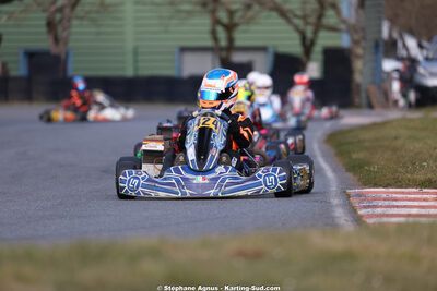 Jules BAQUE — 28 & 29/03/2026 : 2ème manche Championnat du Sud 2026 à Belmont sur Rance (photos Stéphane Agnus) 2026 — karting