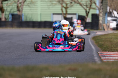 Noam BOUSBAINE — 28 & 29/03/2026 : 2ème manche Championnat du Sud 2026 à Belmont sur Rance (photos Stéphane Agnus) 2026 — karting