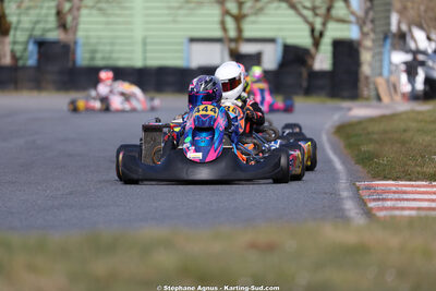 Nathan BELLANGER — 28 & 29/03/2026 : 2ème manche Championnat du Sud 2026 à Belmont sur Rance (photos Stéphane Agnus) 2026 — karting