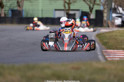 Arthur BENOIT — 28 & 29/03/2026 : 2ème manche Championnat du Sud 2026 à Belmont sur Rance (photos Stéphane Agnus) 2026 — karting