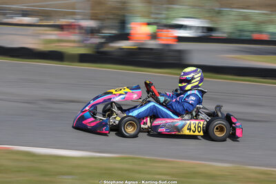 Loucas TAVERNE — 28 & 29/03/2026 : 2ème manche Championnat du Sud 2026 à Belmont sur Rance (photos Stéphane Agnus) 2026 — karting