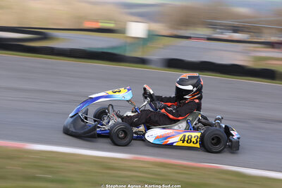 Maël PELAT — 28 & 29/03/2026 : 2ème manche Championnat du Sud 2026 à Belmont sur Rance (photos Stéphane Agnus) 2026 — karting