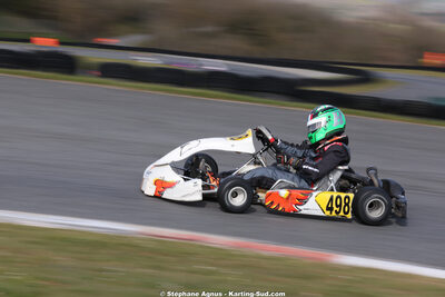 Hugo BERGERON — 28 & 29/03/2026 : 2ème manche Championnat du Sud 2026 à Belmont sur Rance (photos Stéphane Agnus) 2026 — karting
