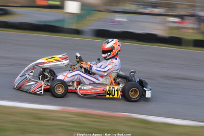 Arthur BENOIT — 28 & 29/03/2026 : 2ème manche Championnat du Sud 2026 à Belmont sur Rance (photos Stéphane Agnus) 2026 — karting