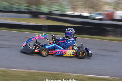 Nathan BELLANGER — 28 & 29/03/2026 : 2ème manche Championnat du Sud 2026 à Belmont sur Rance (photos Stéphane Agnus) 2026 — karting