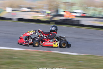 KA100 — 28 & 29/03/2026 : 2ème manche Championnat du Sud 2026 à Belmont sur Rance (photos Stéphane Agnus) 2026 — karting