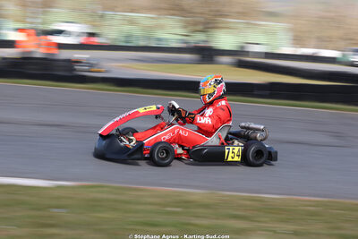 KA100 — 28 & 29/03/2026 : 2ème manche Championnat du Sud 2026 à Belmont sur Rance (photos Stéphane Agnus) 2026 — karting