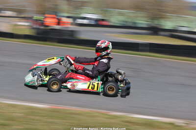 KA100 — 28 & 29/03/2026 : 2ème manche Championnat du Sud 2026 à Belmont sur Rance (photos Stéphane Agnus) 2026 — karting