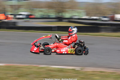 KA100 — 28 & 29/03/2026 : 2ème manche Championnat du Sud 2026 à Belmont sur Rance (photos Stéphane Agnus) 2026 — karting