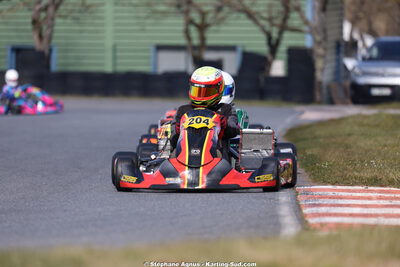 Vincent REBBERT — 28 & 29/03/2026 : 2ème manche Championnat du Sud 2026 à Belmont sur Rance (photos Stéphane Agnus) 2026 — karting