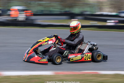 Vincent REBBERT — 28 & 29/03/2026 : 2ème manche Championnat du Sud 2026 à Belmont sur Rance (photos Stéphane Agnus) 2026 — karting