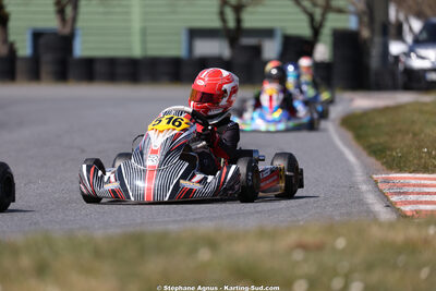 Romeo POINSOT — 28 & 29/03/2026 : 2ème manche Championnat du Sud 2026 à Belmont sur Rance (photos Stéphane Agnus) 2026 — karting