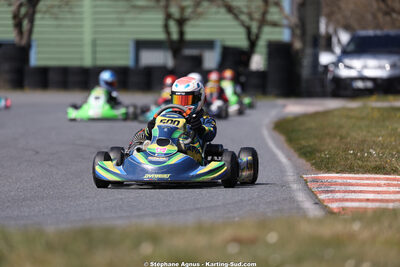 Mathis MESPOULEDE — 28 & 29/03/2026 : 2ème manche Championnat du Sud 2026 à Belmont sur Rance (photos Stéphane Agnus) 2026 — karting