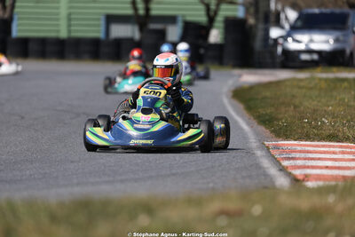 Mathis MESPOULEDE — 28 & 29/03/2026 : 2ème manche Championnat du Sud 2026 à Belmont sur Rance (photos Stéphane Agnus) 2026 — karting