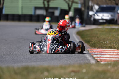 Romeo POINSOT — 28 & 29/03/2026 : 2ème manche Championnat du Sud 2026 à Belmont sur Rance (photos Stéphane Agnus) 2026 — karting