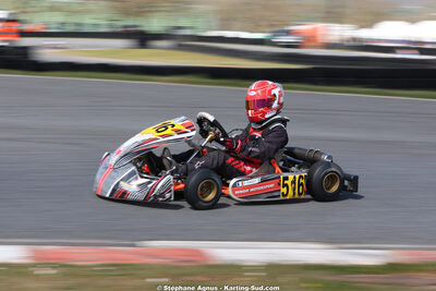Romeo POINSOT — 28 & 29/03/2026 : 2ème manche Championnat du Sud 2026 à Belmont sur Rance (photos Stéphane Agnus) 2026 — karting