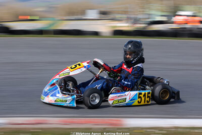 Lucas REDOUTE — 28 & 29/03/2026 : 2ème manche Championnat du Sud 2026 à Belmont sur Rance (photos Stéphane Agnus) 2026 — karting