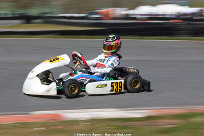 Nathan TAPIA — 28 & 29/03/2026 : 2ème manche Championnat du Sud 2026 à Belmont sur Rance (photos Stéphane Agnus) 2026 — karting