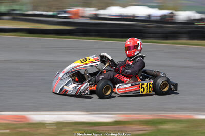 Romeo POINSOT — 28 & 29/03/2026 : 2ème manche Championnat du Sud 2026 à Belmont sur Rance (photos Stéphane Agnus) 2026 — karting