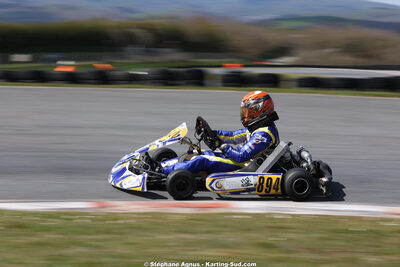 Thomas SUZANNE — 28 & 29/03/2026 : 2ème manche Championnat du Sud 2026 à Belmont sur Rance (photos Stéphane Agnus) 2026 — karting