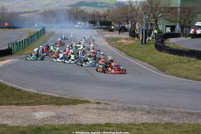 KA100 — 28 & 29/03/2026 : 2ème manche Championnat du Sud 2026 à Belmont sur Rance (photos Stéphane Agnus) 2026 — karting