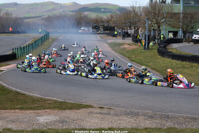 KA100 — 28 & 29/03/2026 : 2ème manche Championnat du Sud 2026 à Belmont sur Rance (photos Stéphane Agnus) 2026 — karting