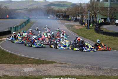 KA100 — 28 & 29/03/2026 : 2ème manche Championnat du Sud 2026 à Belmont sur Rance (photos Stéphane Agnus) 2026 — karting