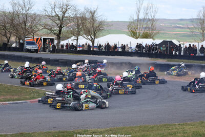 KA100 — 28 & 29/03/2026 : 2ème manche Championnat du Sud 2026 à Belmont sur Rance (photos Stéphane Agnus) 2026 — karting