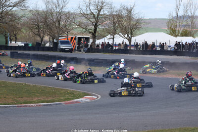 KA100 — 28 & 29/03/2026 : 2ème manche Championnat du Sud 2026 à Belmont sur Rance (photos Stéphane Agnus) 2026 — karting