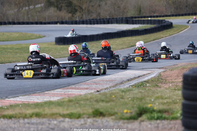 KA100 — 28 & 29/03/2026 : 2ème manche Championnat du Sud 2026 à Belmont sur Rance (photos Stéphane Agnus) 2026 — karting