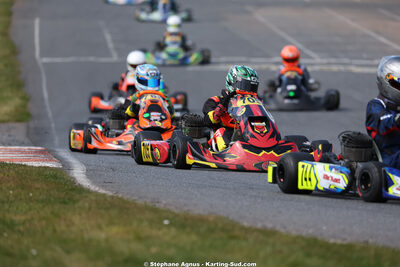 KA100 — 28 & 29/03/2026 : 2ème manche Championnat du Sud 2026 à Belmont sur Rance (photos Stéphane Agnus) 2026 — karting