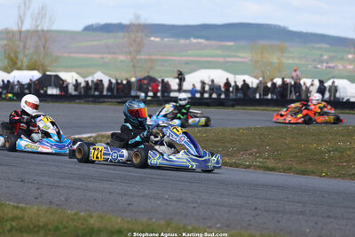 KA100 — 28 & 29/03/2026 : 2ème manche Championnat du Sud 2026 à Belmont sur Rance (photos Stéphane Agnus) 2026 — karting