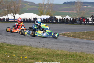 KA100 — 28 & 29/03/2026 : 2ème manche Championnat du Sud 2026 à Belmont sur Rance (photos Stéphane Agnus) 2026 — karting