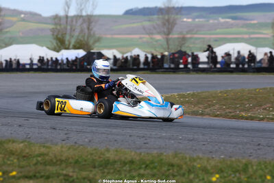 KA100 — 28 & 29/03/2026 : 2ème manche Championnat du Sud 2026 à Belmont sur Rance (photos Stéphane Agnus) 2026 — karting