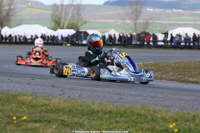 KA100 — 28 & 29/03/2026 : 2ème manche Championnat du Sud 2026 à Belmont sur Rance (photos Stéphane Agnus) 2026 — karting