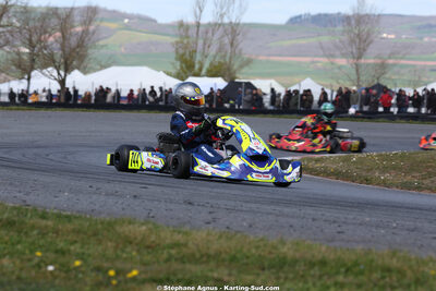 KA100 — 28 & 29/03/2026 : 2ème manche Championnat du Sud 2026 à Belmont sur Rance (photos Stéphane Agnus) 2026 — karting