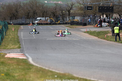KA100 — 28 & 29/03/2026 : 2ème manche Championnat du Sud 2026 à Belmont sur Rance (photos Stéphane Agnus) 2026 — karting