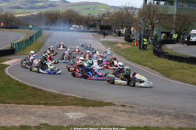 Nationale — 28 & 29/03/2026 : 2ème manche Championnat du Sud 2026 à Belmont sur Rance (photos Stéphane Agnus) 2026 — karting