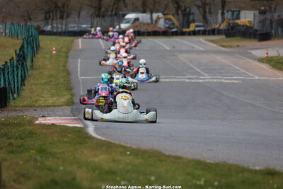 Liam BERDINEL — 28 & 29/03/2026 : 2ème manche Championnat du Sud 2026 à Belmont sur Rance (photos Stéphane Agnus) 2026 — karting