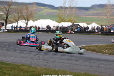 Liam BERDINEL — 28 & 29/03/2026 : 2ème manche Championnat du Sud 2026 à Belmont sur Rance (photos Stéphane Agnus) 2026 — karting