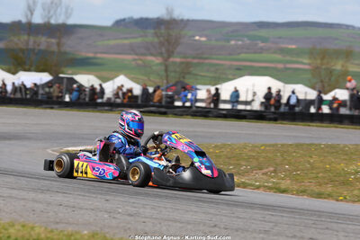 Nathan BELLANGER — 28 & 29/03/2026 : 2ème manche Championnat du Sud 2026 à Belmont sur Rance (photos Stéphane Agnus) 2026 — karting