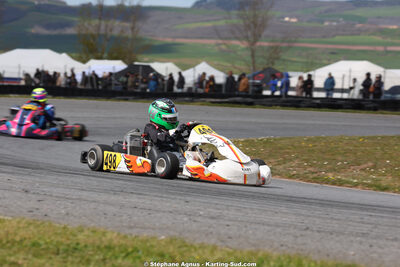 Hugo BERGERON — 28 & 29/03/2026 : 2ème manche Championnat du Sud 2026 à Belmont sur Rance (photos Stéphane Agnus) 2026 — karting
