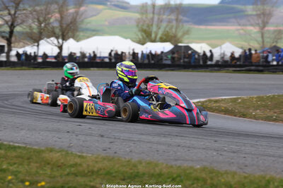 Loucas TAVERNE — 28 & 29/03/2026 : 2ème manche Championnat du Sud 2026 à Belmont sur Rance (photos Stéphane Agnus) 2026 — karting