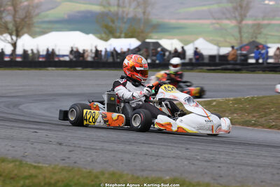 Luka ROECKEL — 28 & 29/03/2026 : 2ème manche Championnat du Sud 2026 à Belmont sur Rance (photos Stéphane Agnus) 2026 — karting
