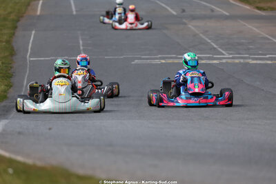 Gabriel GERDIL, Liam BERDINEL — 28 & 29/03/2026 : 2ème manche Championnat du Sud 2026 à Belmont sur Rance (photos Stéphane Agnus) 2026 — karting