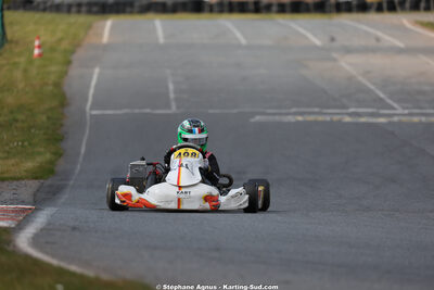 Hugo BERGERON — 28 & 29/03/2026 : 2ème manche Championnat du Sud 2026 à Belmont sur Rance (photos Stéphane Agnus) 2026 — karting